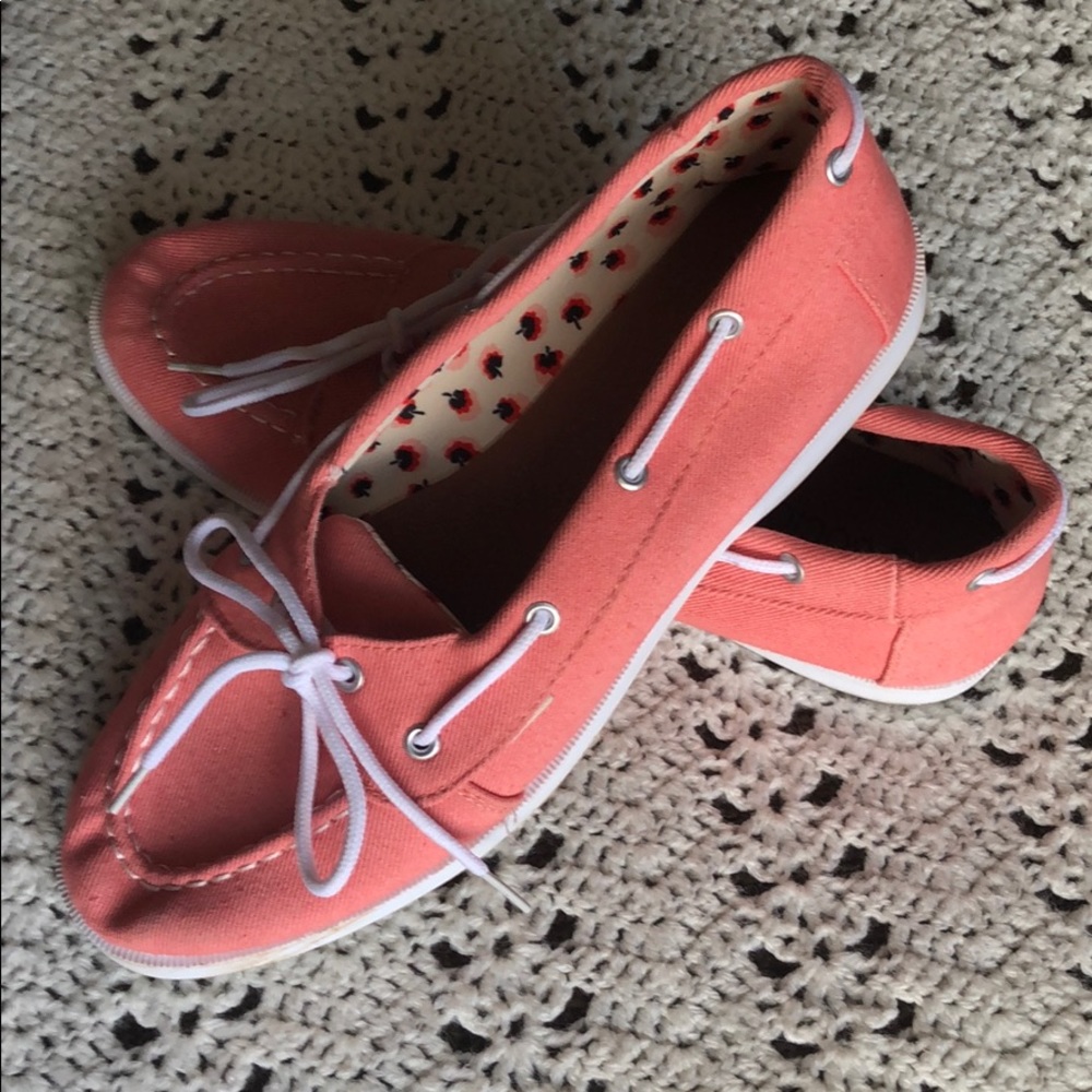 Sociology Pink Women’s Boat Shoes size 9